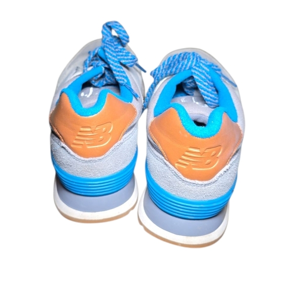 New Balance Women's Collegiate 574 Classics Running Shoes WL574AMB Silver Mink - Picture 6 of 7